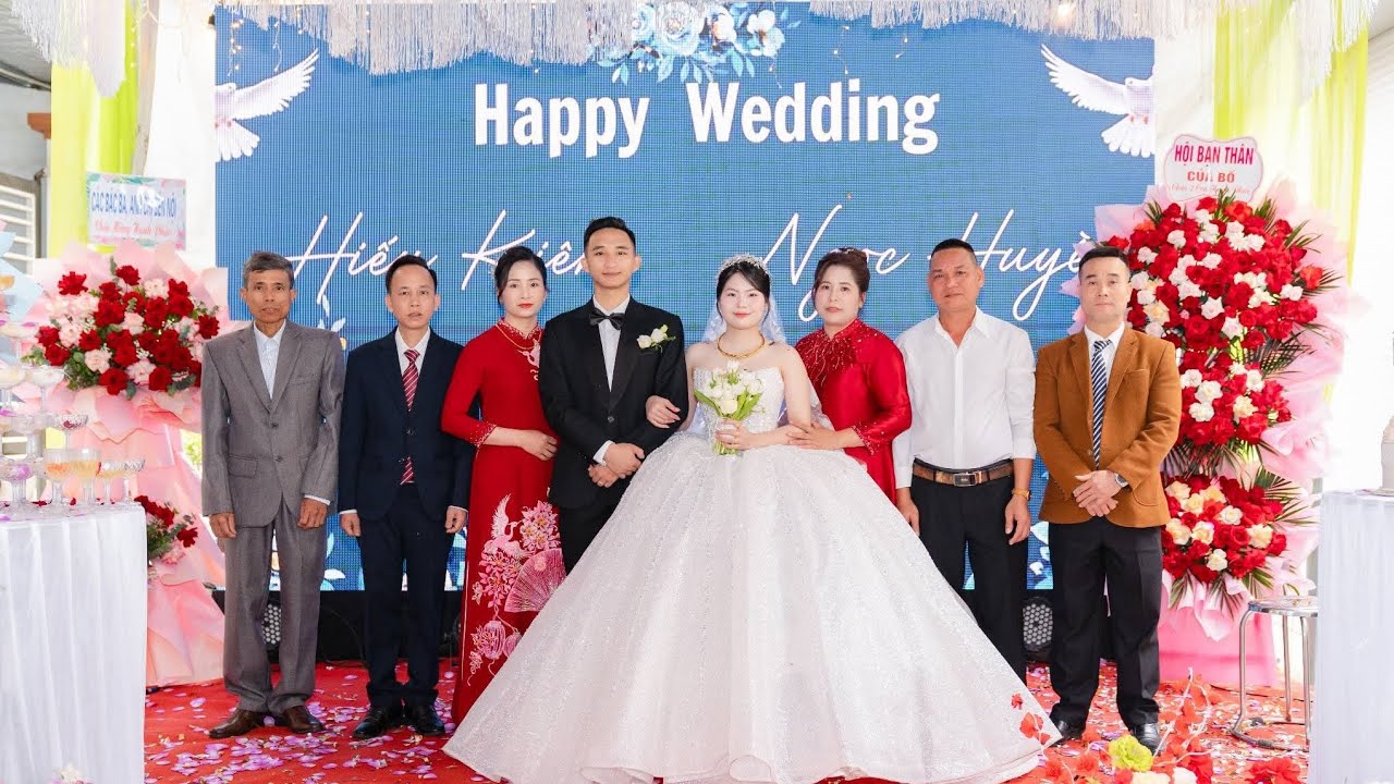 Lễ Thành hôn Hiếu Kiên và Ngọc Huyền