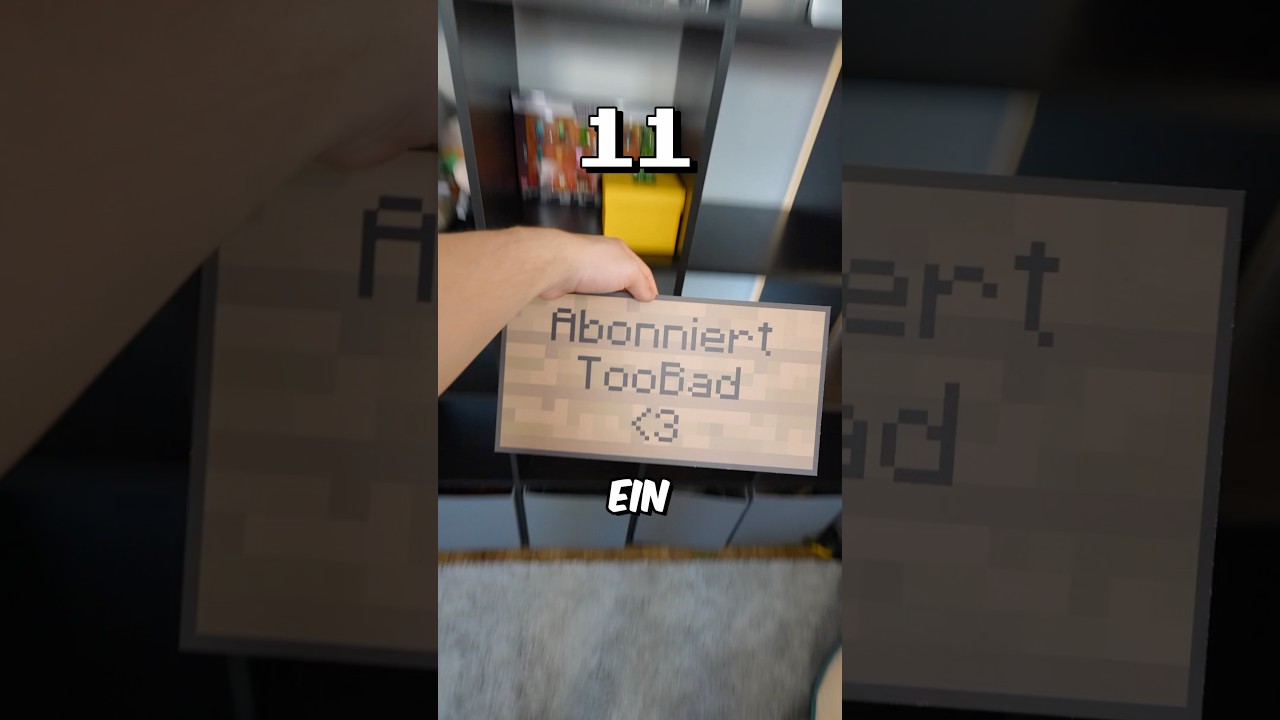 Mein GANZER MINECRAFT MERCH!&hellip; #minecraft #toobad #merch