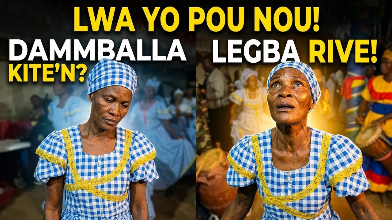 Vodou mare-rouge: dammbala kite yo ,kilti nou se nou ( legba) part 2 