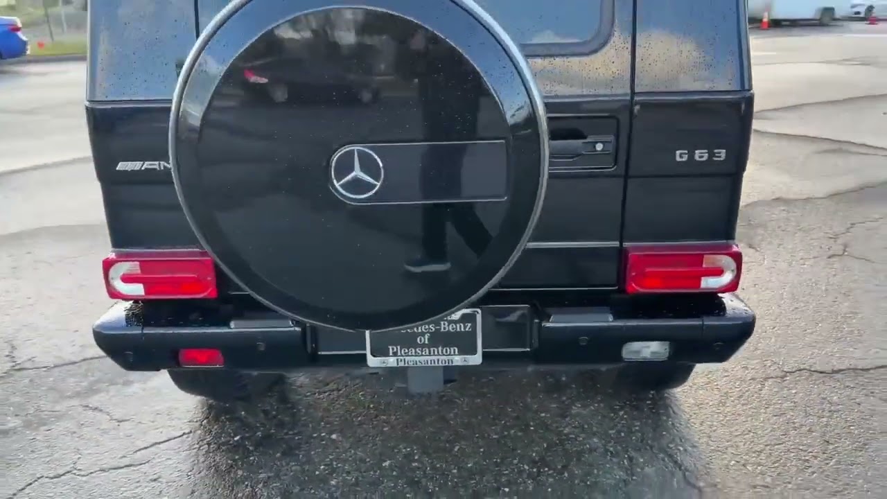 2018 Mercedes-Benz G-Class G 63 AMG® 4D Sport Utility 4MATIC® Pleasanton, Livermore, Fremont,...