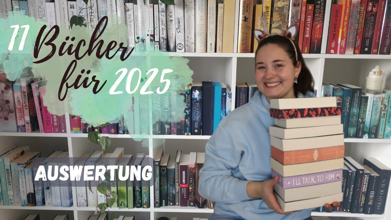 Das war knapp! 🤭|11 Bücher für 2025 Auswertung📚|RiasSoulWords