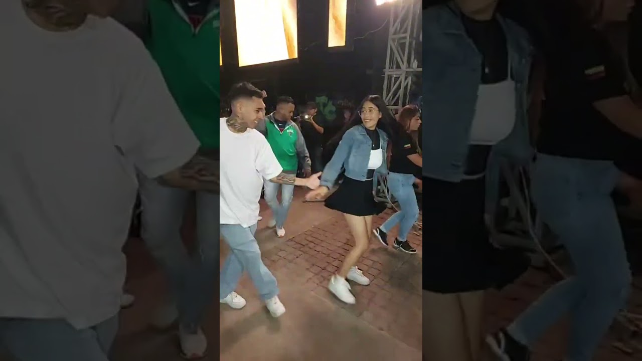 así se baila una de cumbia de doble paso con sonido perico