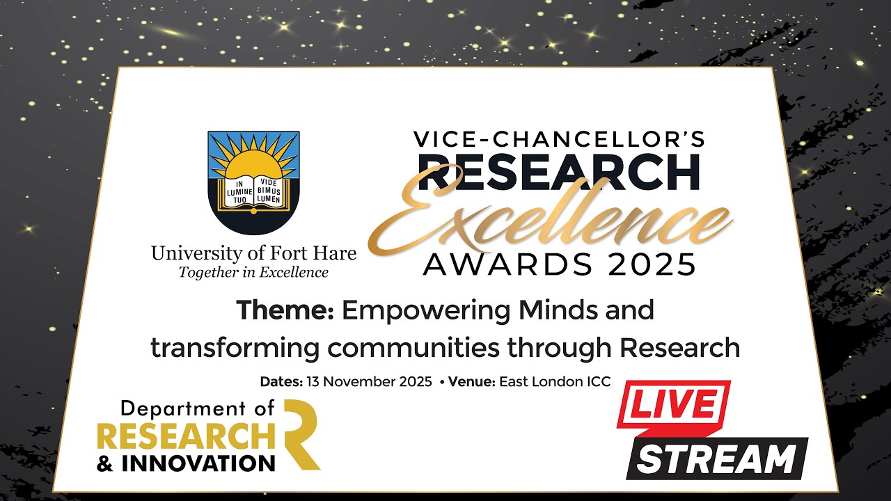 VICE - CHANCELLOR'S RESEARCH EXCELLENCE AWARDS 2025