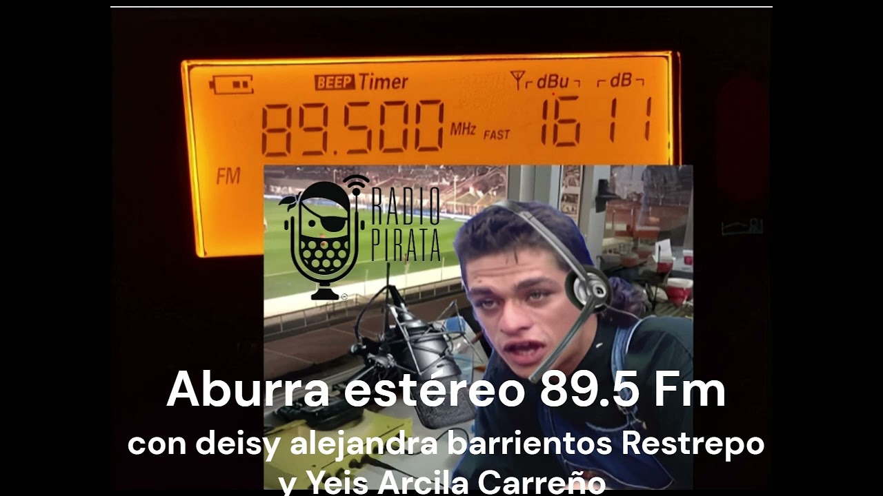 Presunta  Emisora Pirata Aburra Estereo 89.5 FM -