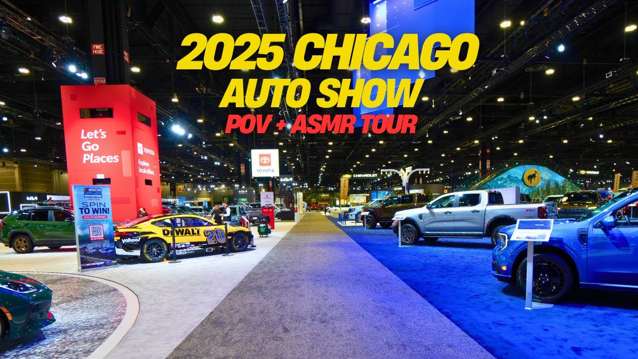 2025 Chicago Auto Show POV Walkthrough | ASMR