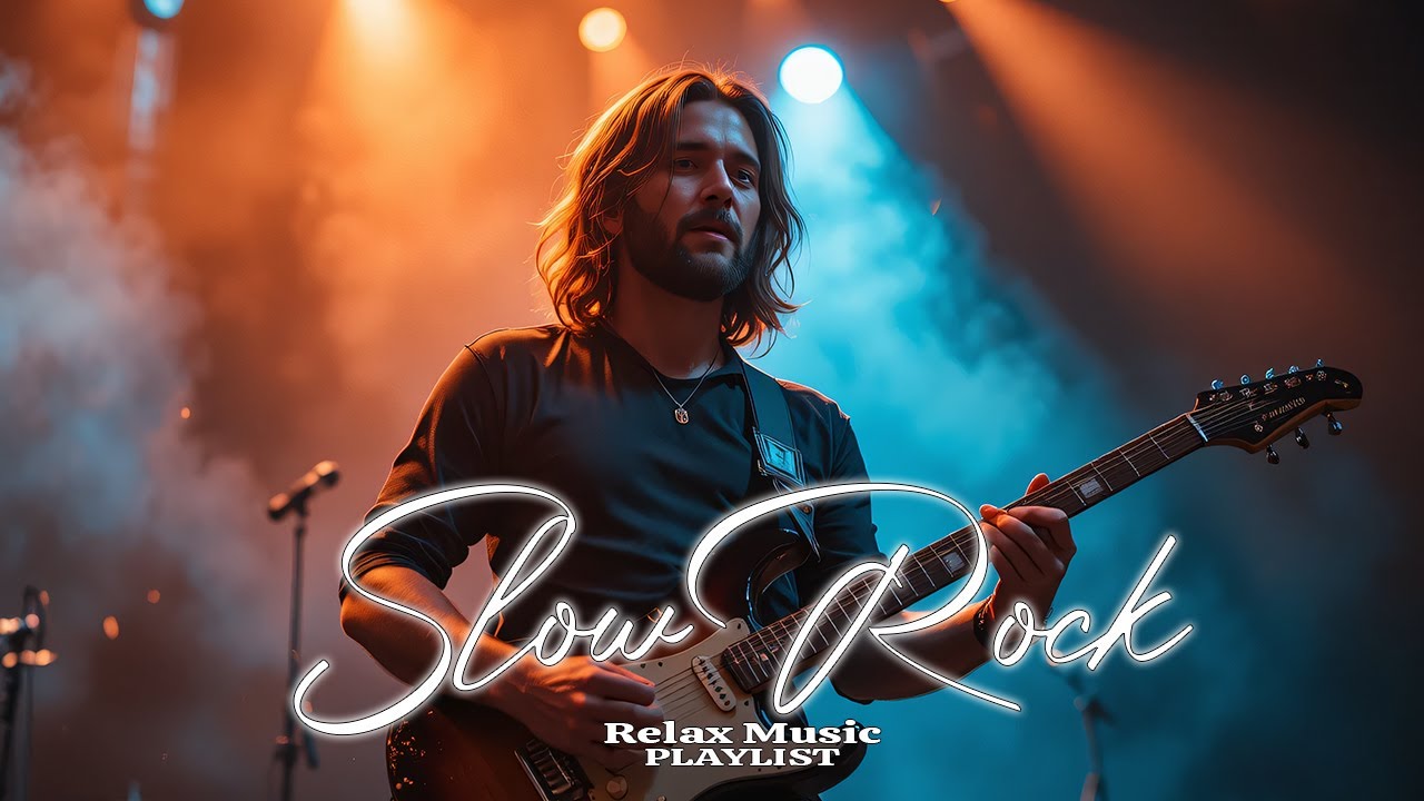 Timeless Slow Rock Nights 🎸 Healing Ballads with Deep Emotion
