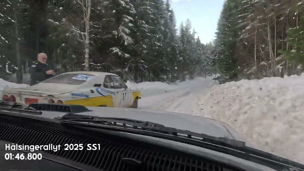 Hälsingerallyt 2025 SS1 Renault 12 Gordini