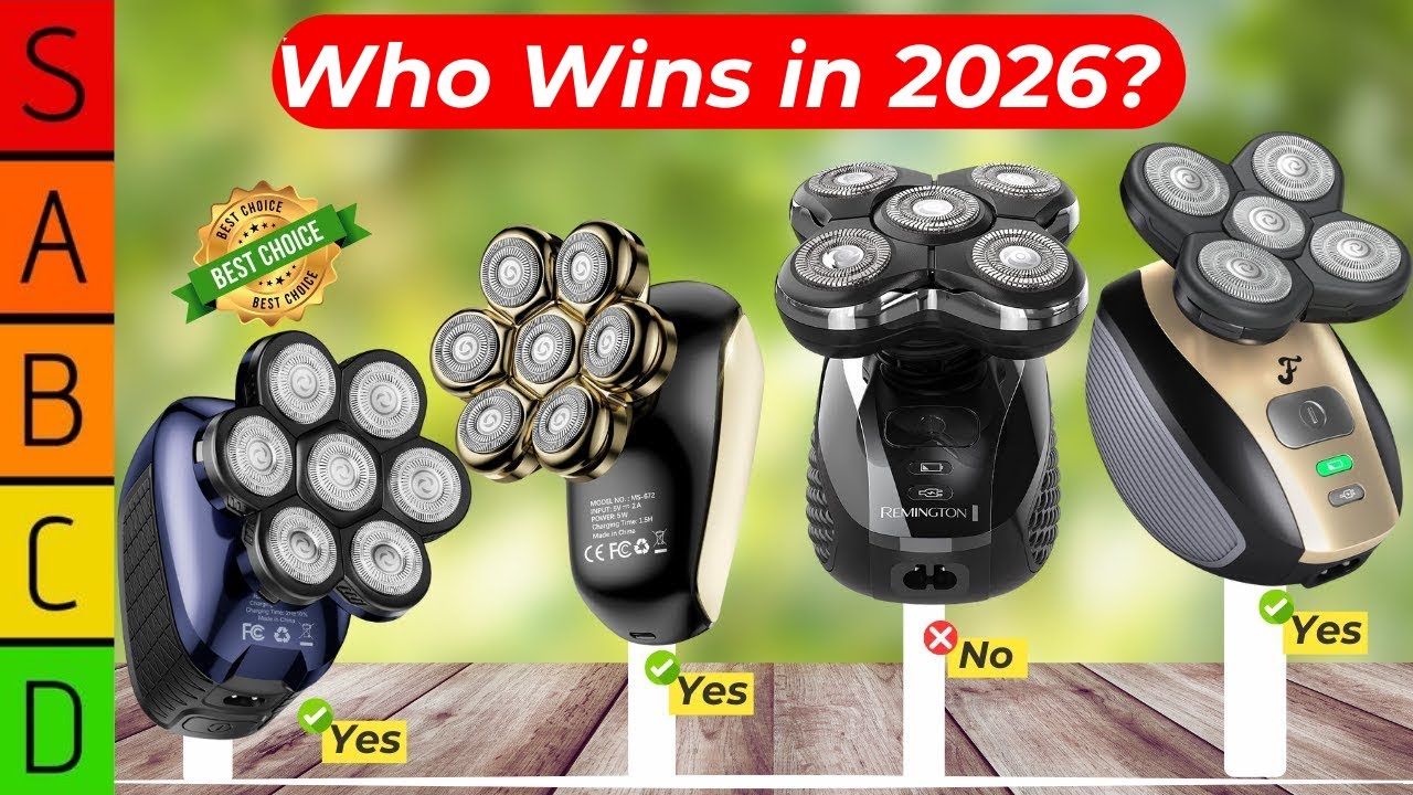 Best Bald Head Shavers 2026 [TOP 5 Head Shavers]