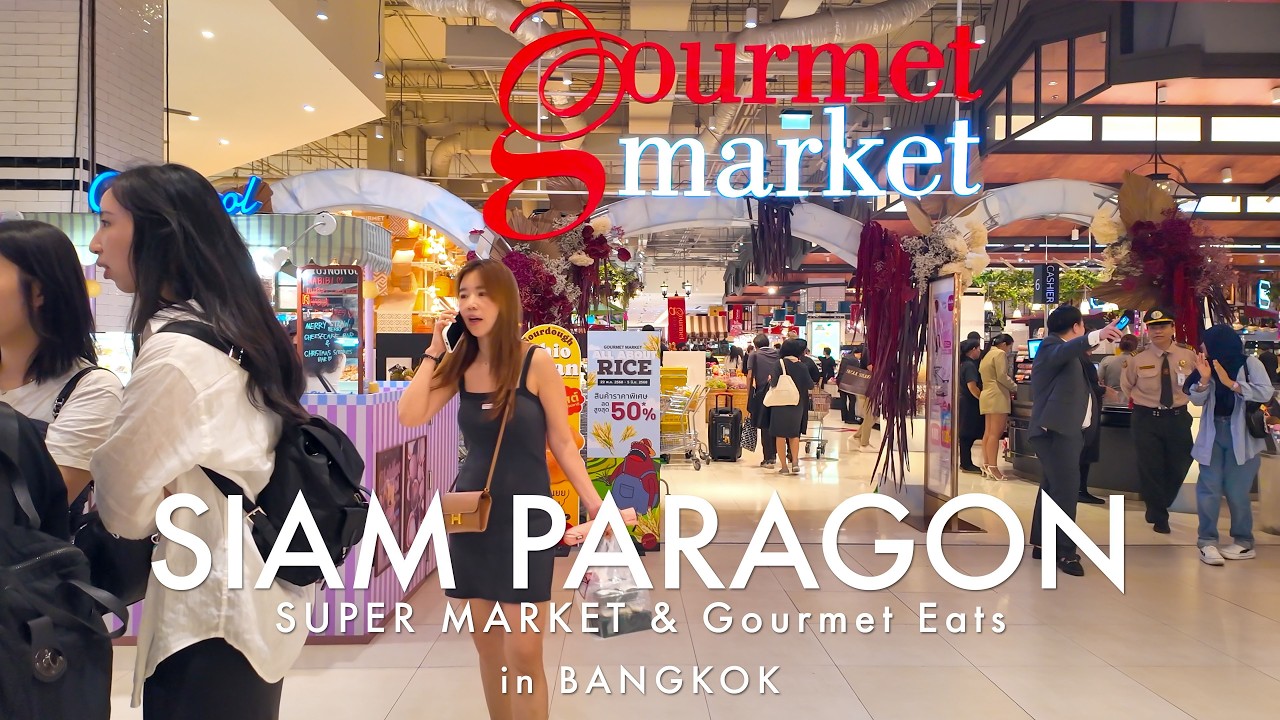 Bangkok SIAM PARAGON / Beautiful Super market in Bangkok(MAY 2025)