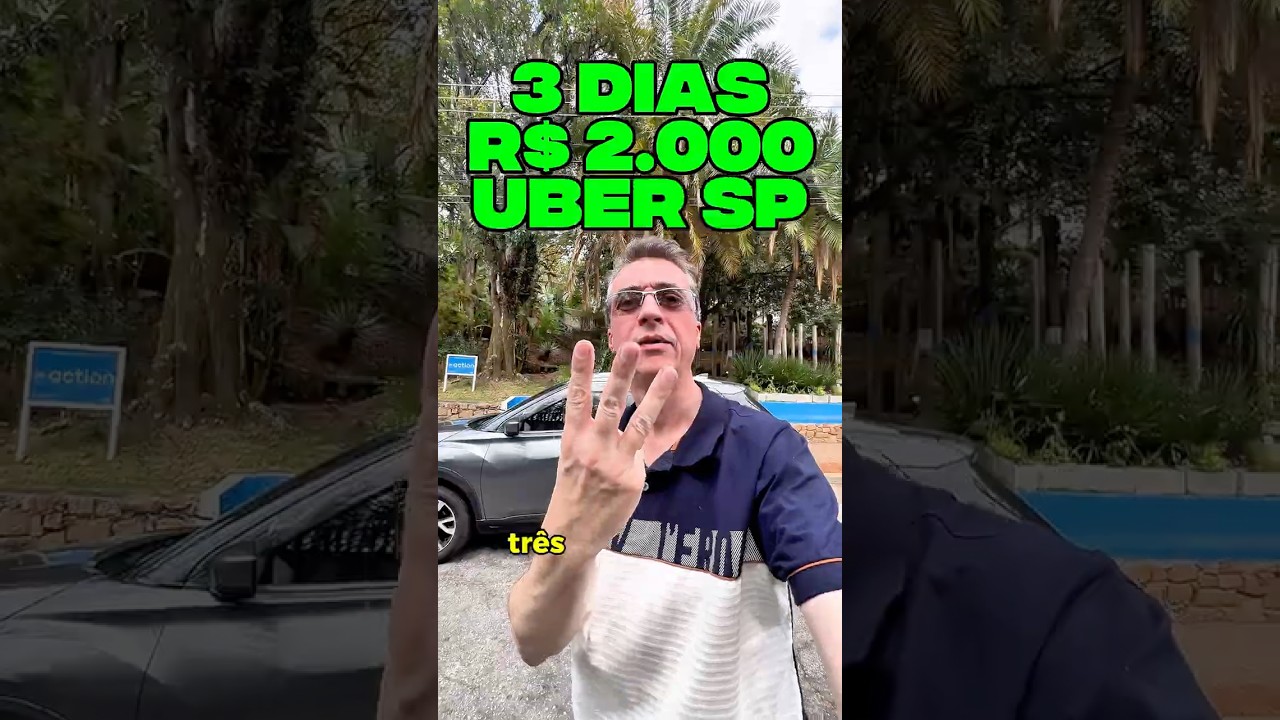 3 dias para fazer R$ 2.000 como uber em S&atilde;o Paulo. Parte 1/3