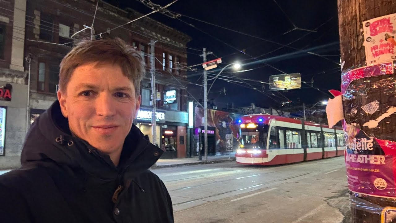Toronto LIVE on a Freezing Cold Friday Night in.. 2026