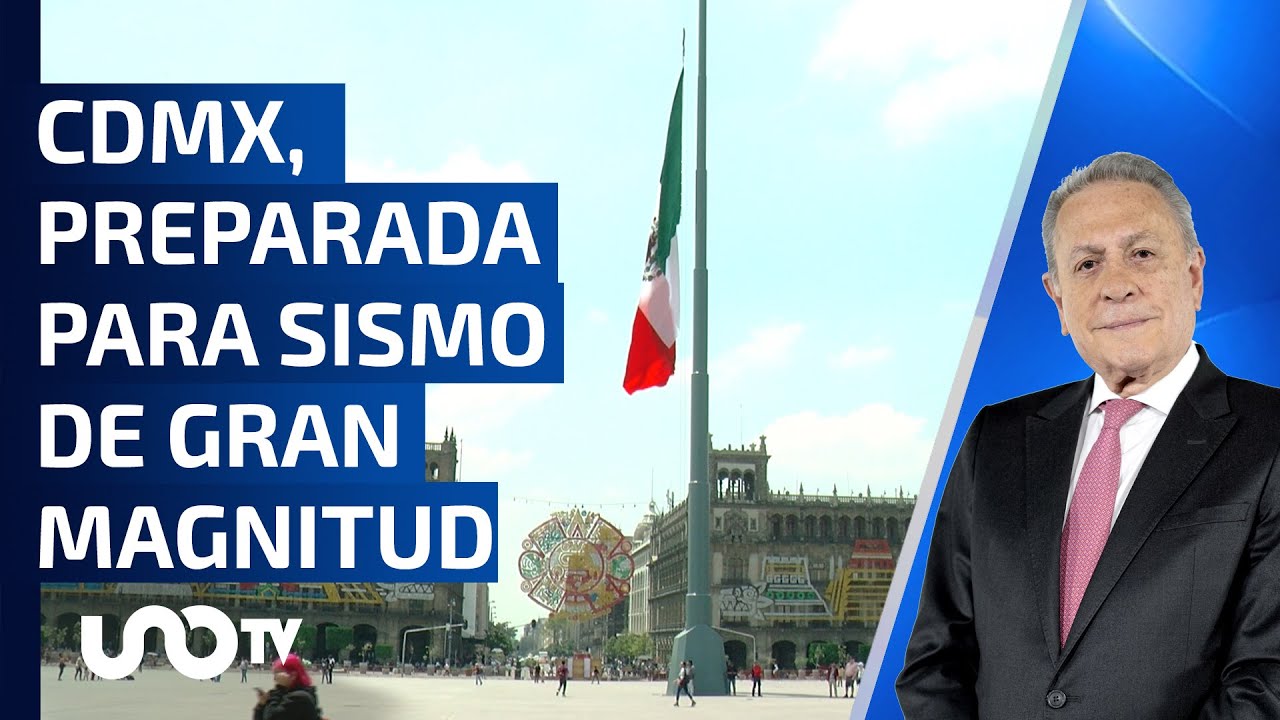 Segundo Simulacro Nacional 2023: CDMX, preparada para sismo de gran magnitud
