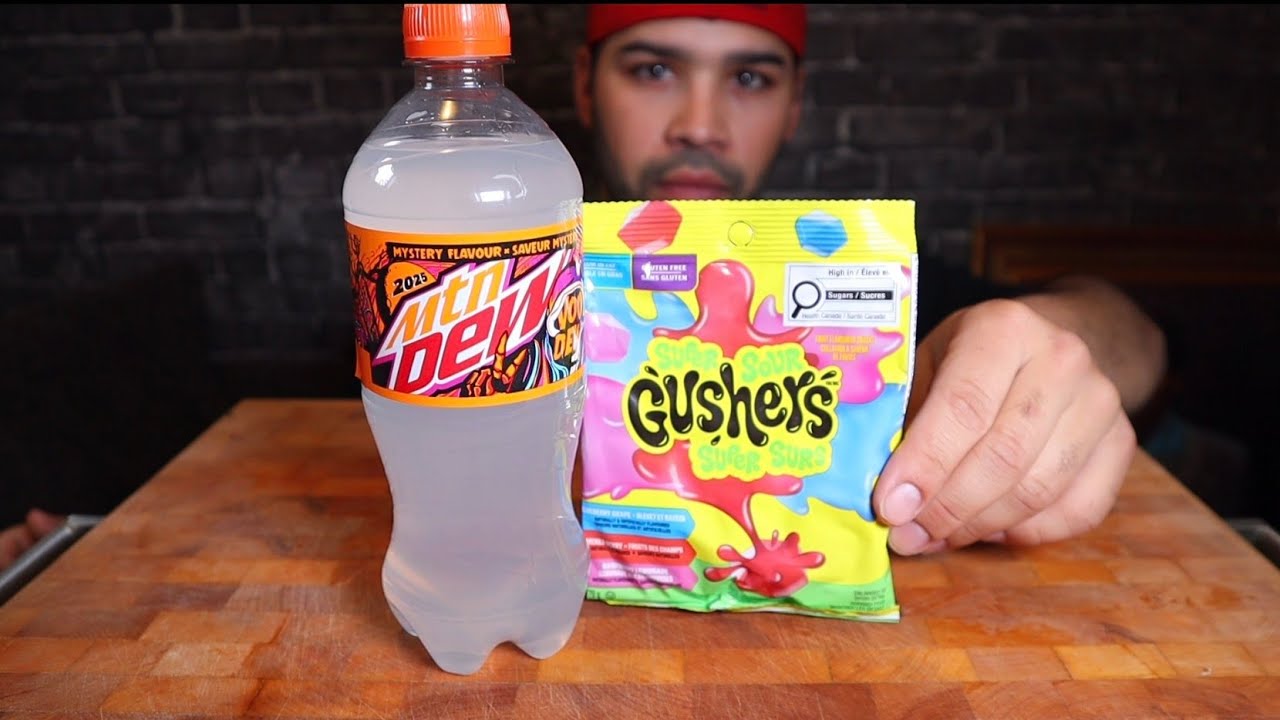 (ASMR) ЗАГАДОЧНЫЙ ВКУС MOUNTAIN DEW И СУПЕР КИСЛЫЕ ГУШЕРЫ. ОБЗОР/РАЗГОВОР