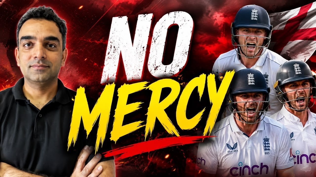 ENGLAND HAMMERS MiSERABLE PAK BOWLERS