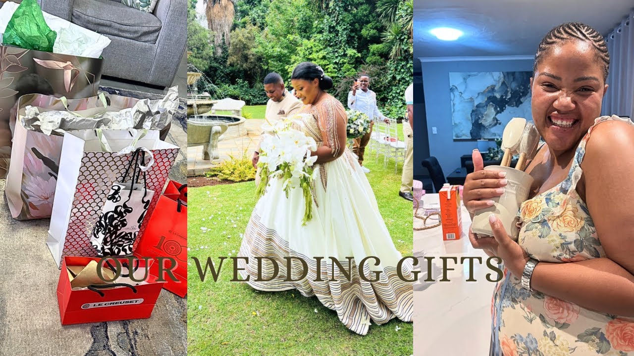 Unboxing Our Wedding Gifts