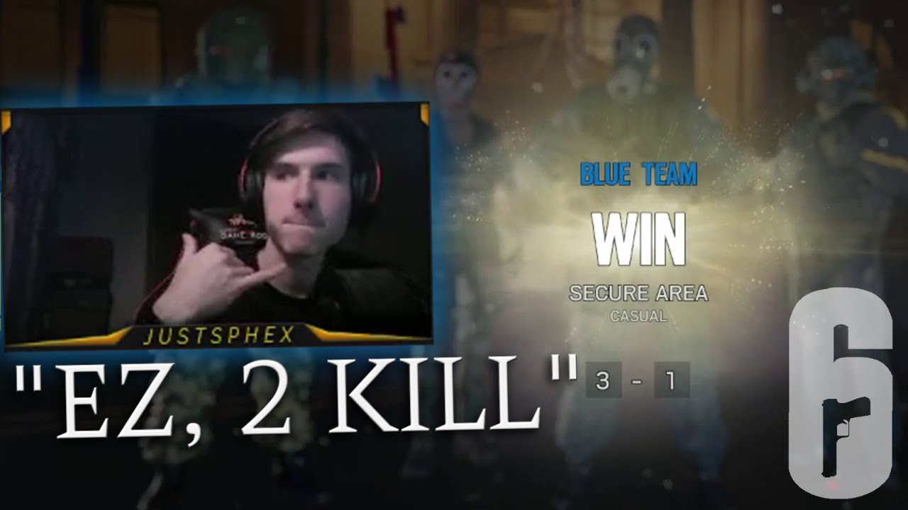 PIRMAS SPHEX RAINBOW SIX SIEGE ŽAIDIMAS (+NUOMONĖ) [Stream Momentai]