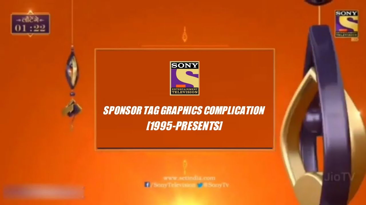 SET INDIA Sponsor Tag Graphics Complication [1995 - PRESENTS] || Channel Sponsor Tag History