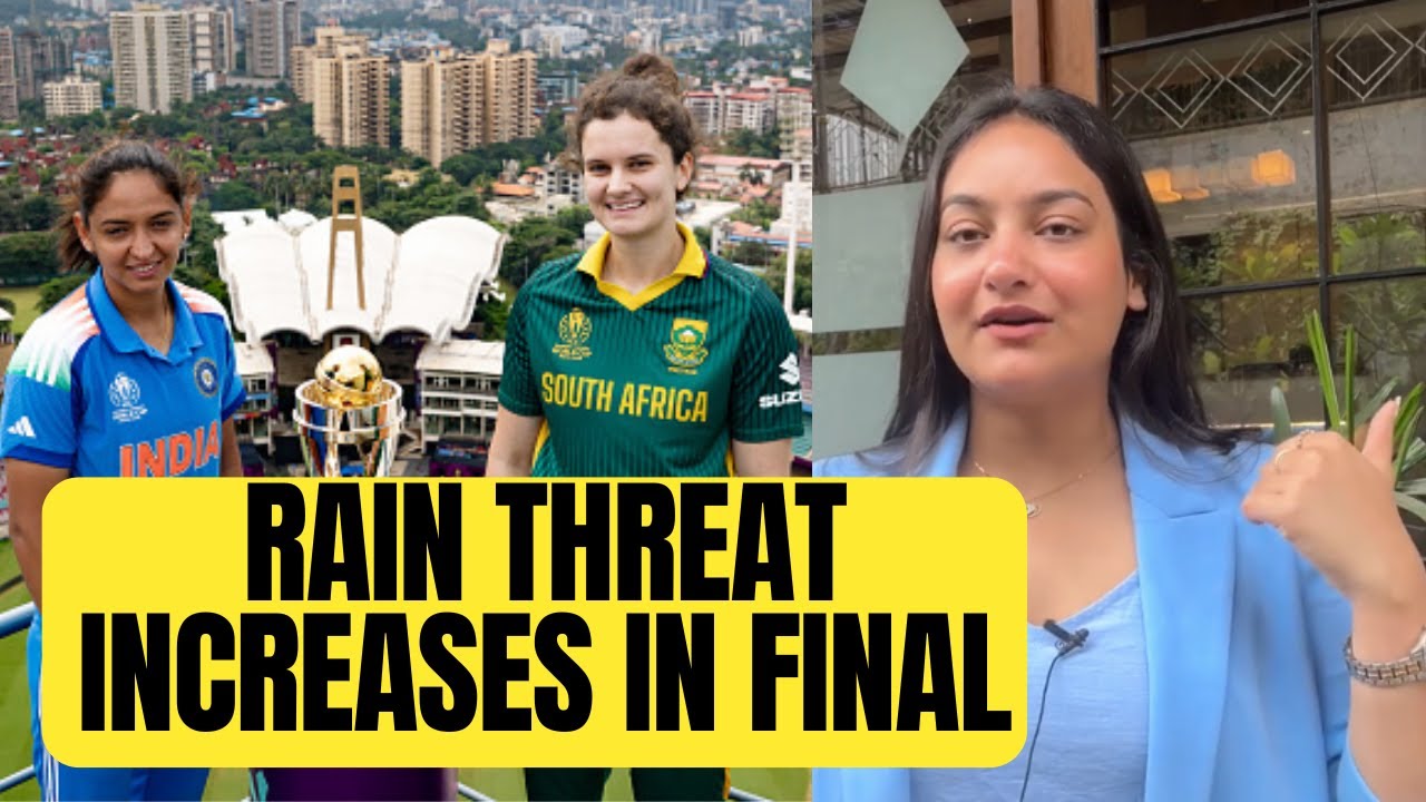 INDvsRSA WC final: Weather report from Navi Mumbai - Rain threat looms | Ground Report |Sports Today