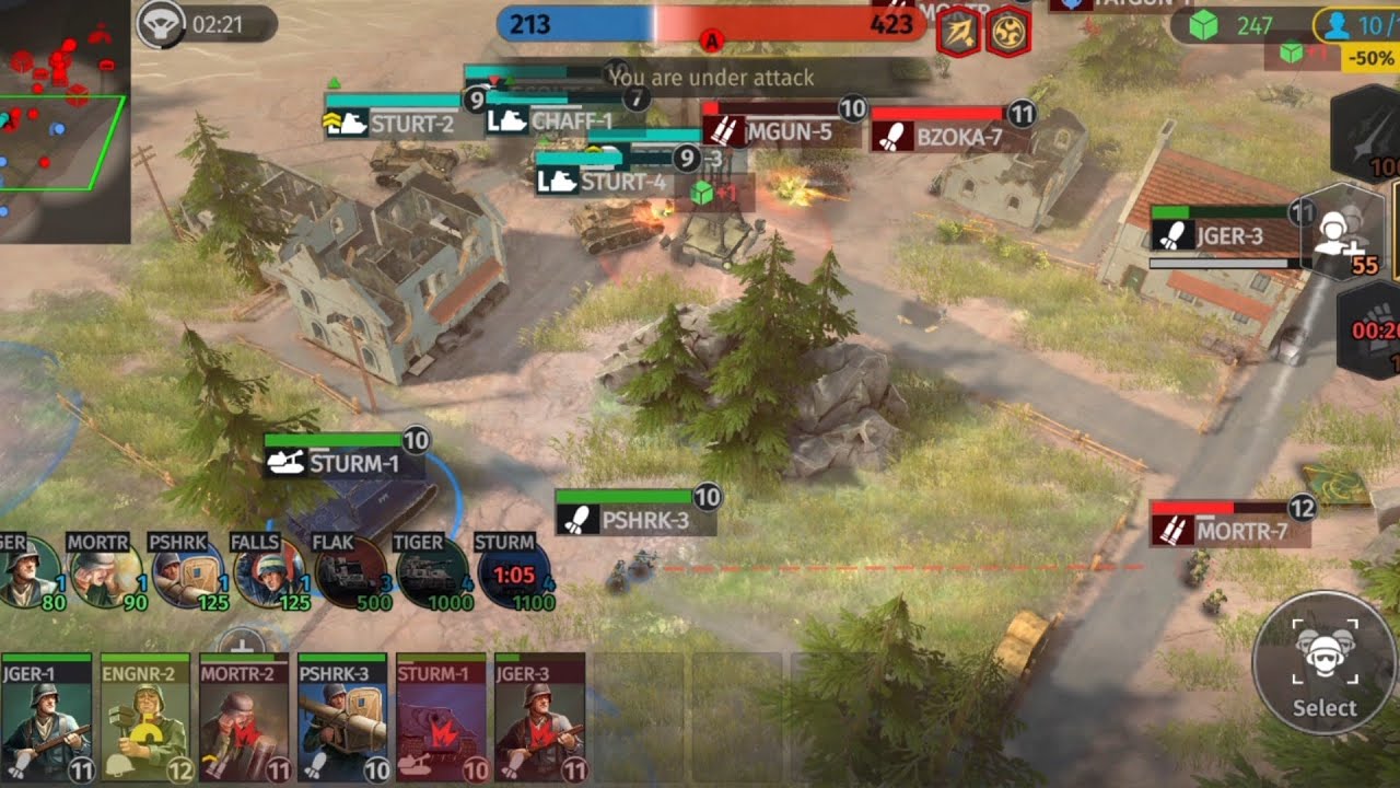 Wwa rts.  German & usa Against high level nation 🇩🇪