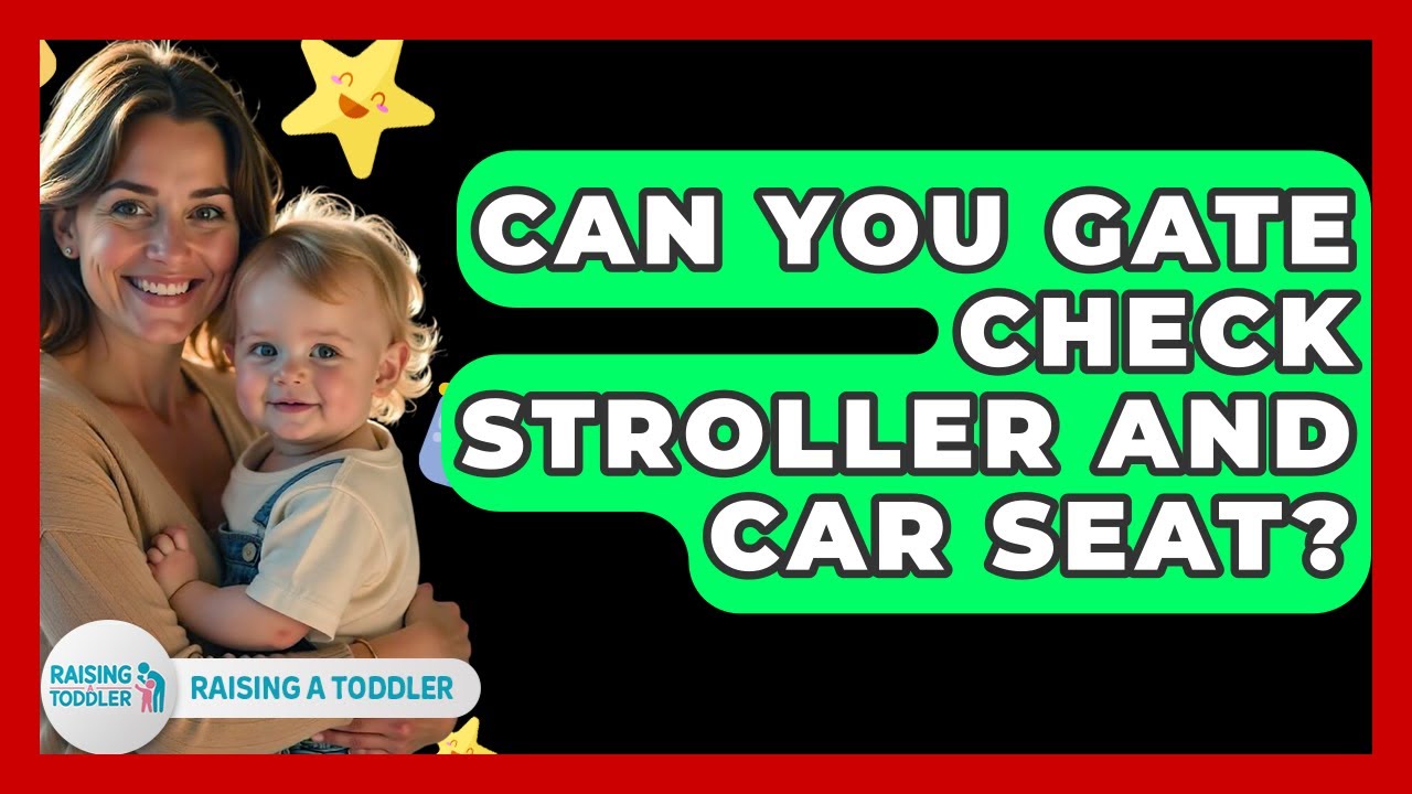 Can You Gate Check Stroller And Car Seat? - Raising A Toddler