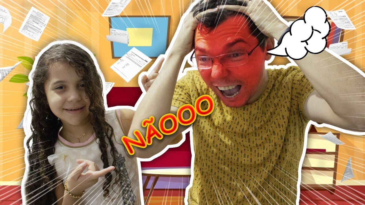 IRRITANDO O PAPAI O DIA INTEIRO