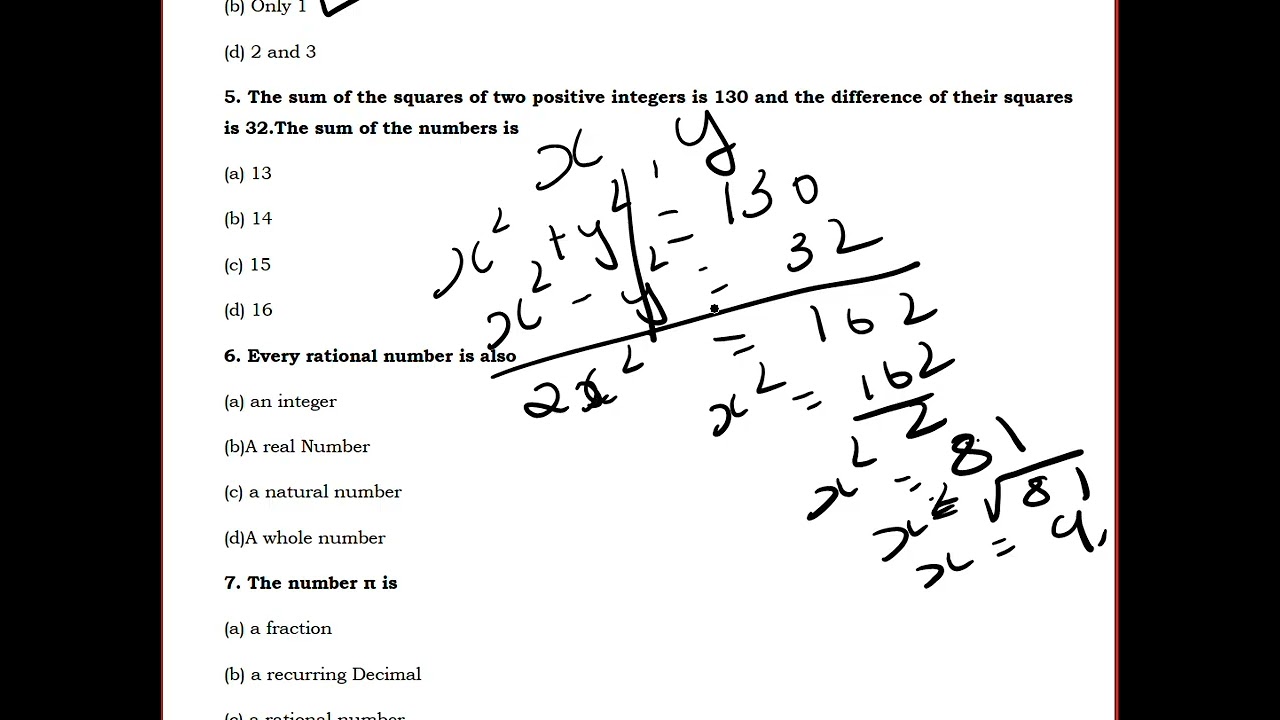 PGCET 2026 Quantitative Aptitude Number System part 1