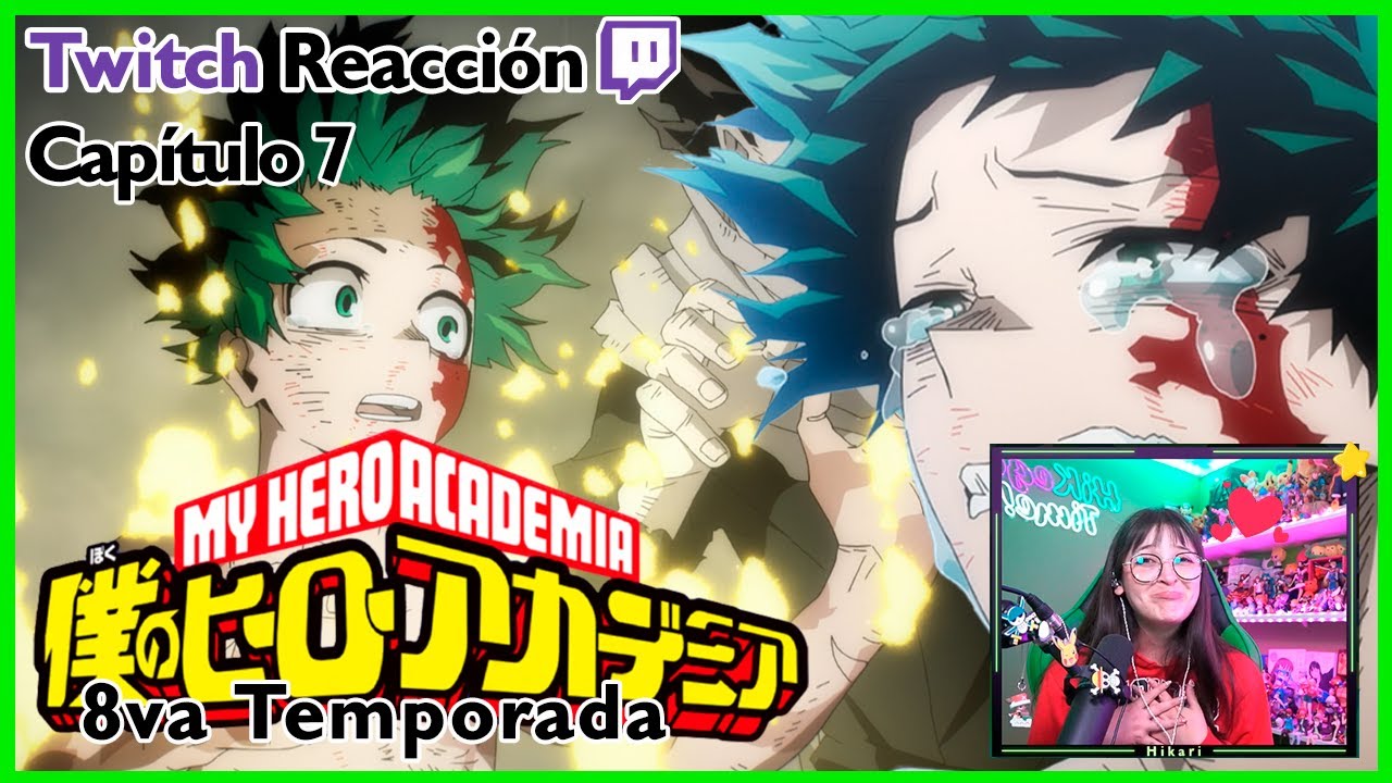 Salvación | Boku No Hero Academia | 8va Temp | Capítulo 7 | Reacción