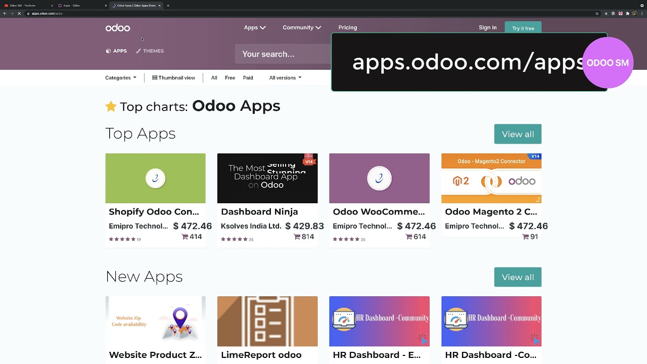 Installing Modules in Odoo 14