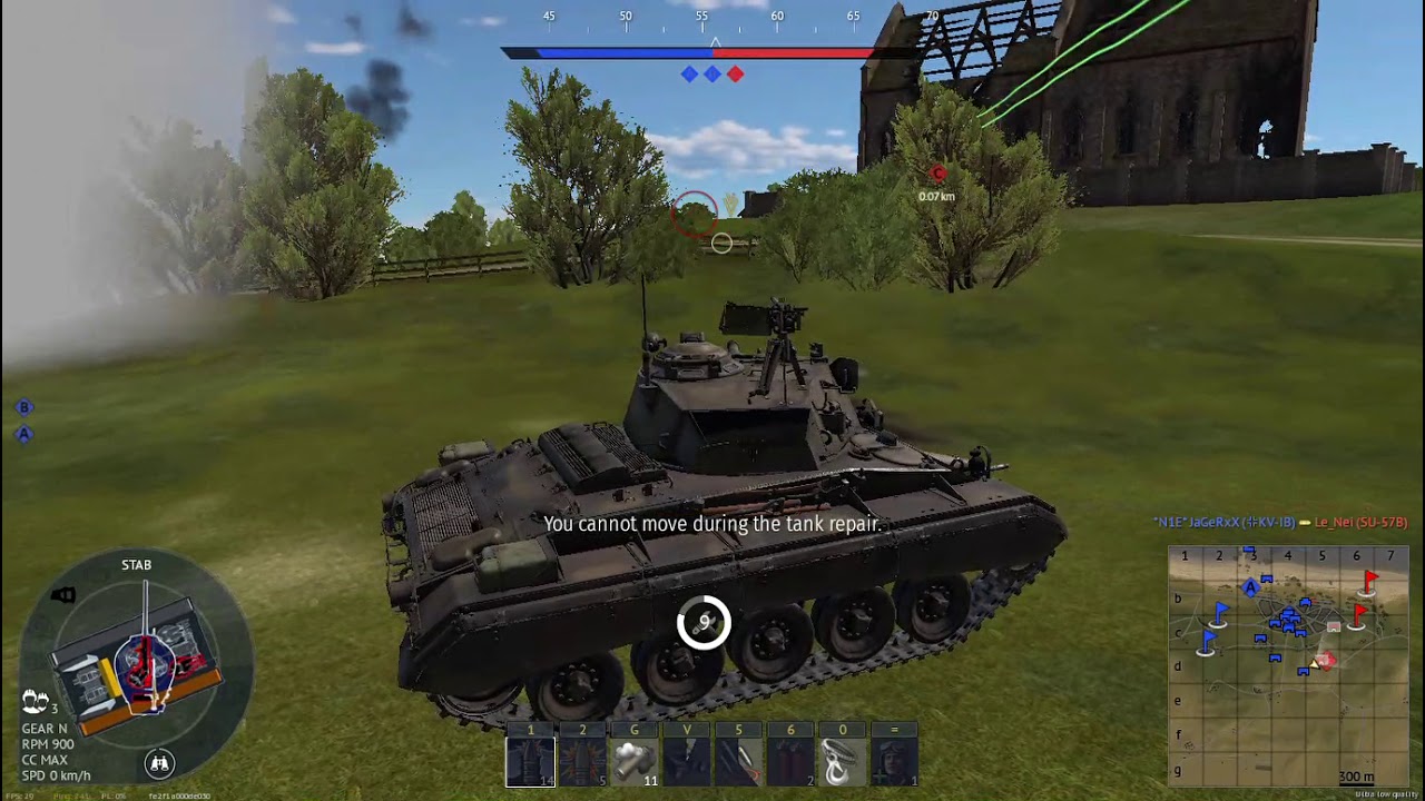 Naughty Spanking at Normandy (M24)