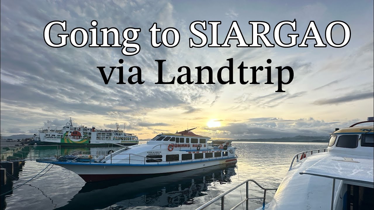 SIARGAO Landtrip from Davao City | 10 Hours and Biyahe Grabeee 
