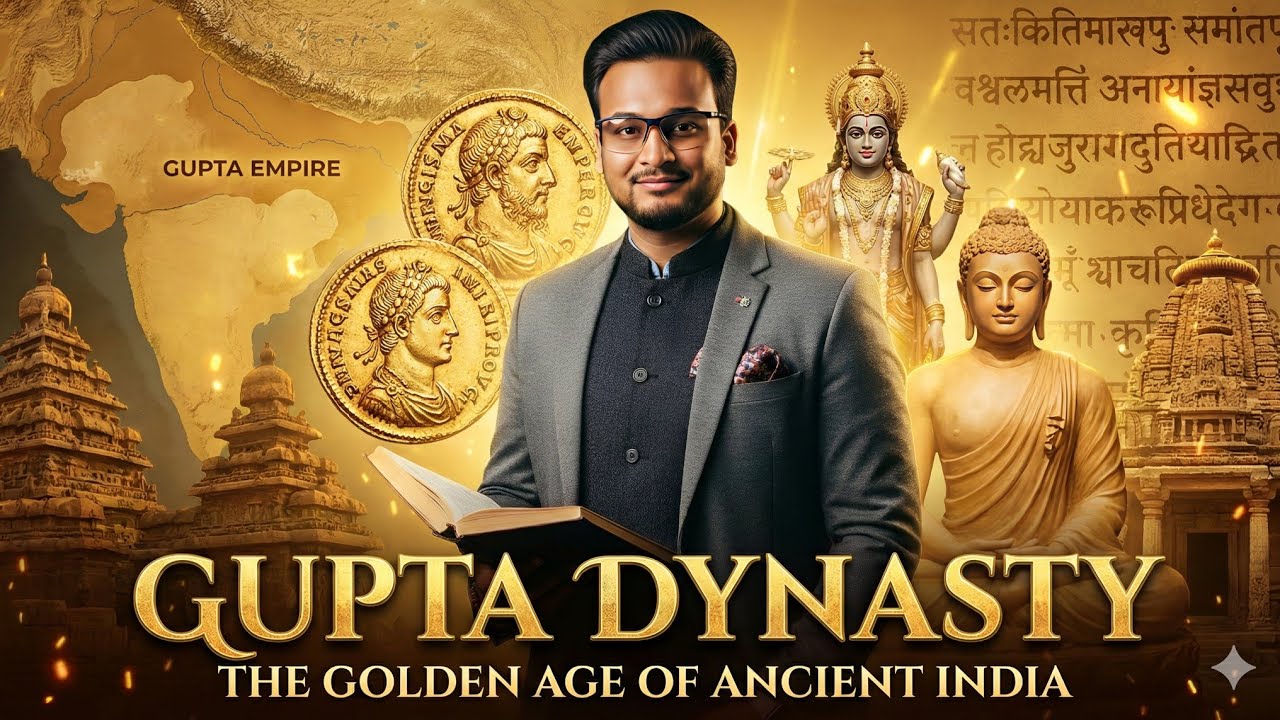 GUPTHA DYNASTY|గుప్త సామ్రాజ్యం| ANCIENT HISTORY SERIES 