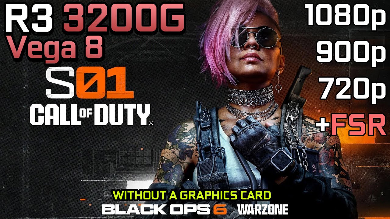 Call of Duty Warzone Season 1 - Ryzen 3 3200G Vega 8
