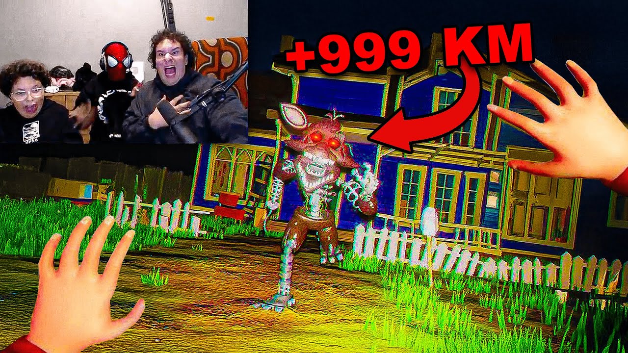 ILS ONT RAJOUTÉ FOXY AUSSI SUR HELLO NEIGHBOR !!!!