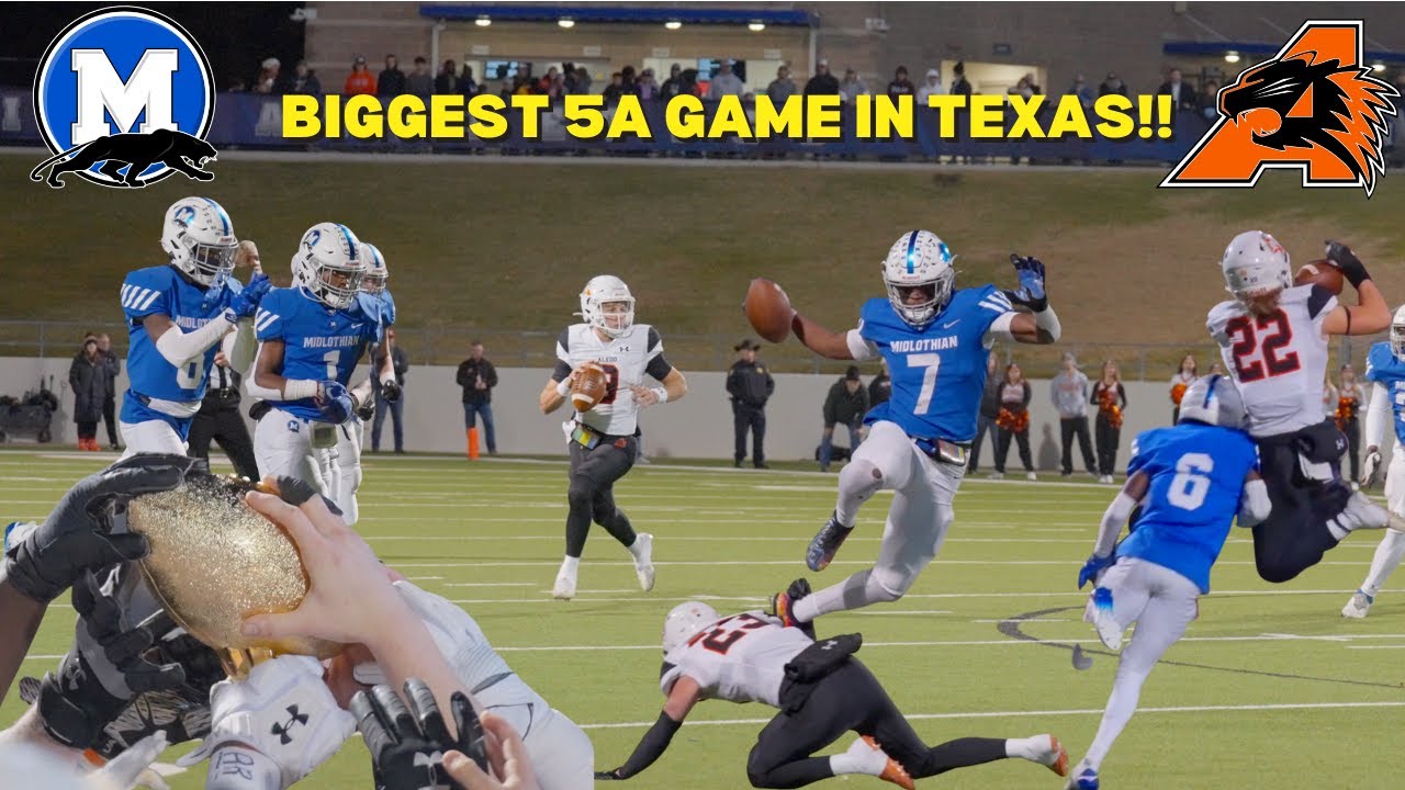 BIGGEST TEXAS 5A PLAYOFF MATCHUP!! Round 3: Midlothian vs Aledo
