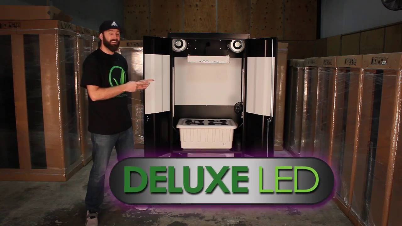 The Deluxe LED Grow Cabinet By SuperCloset