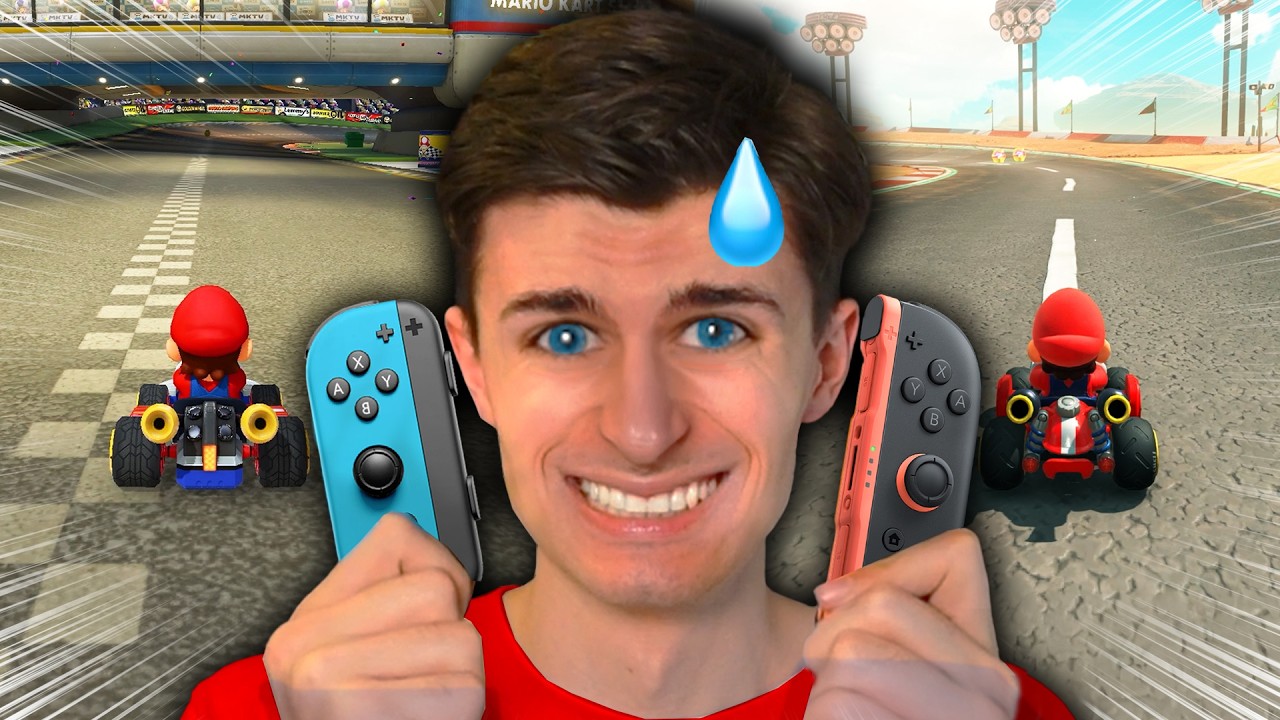Ich spiele 2 Mario Karts GLEICHZEITIG! (pures Chaos🤯)