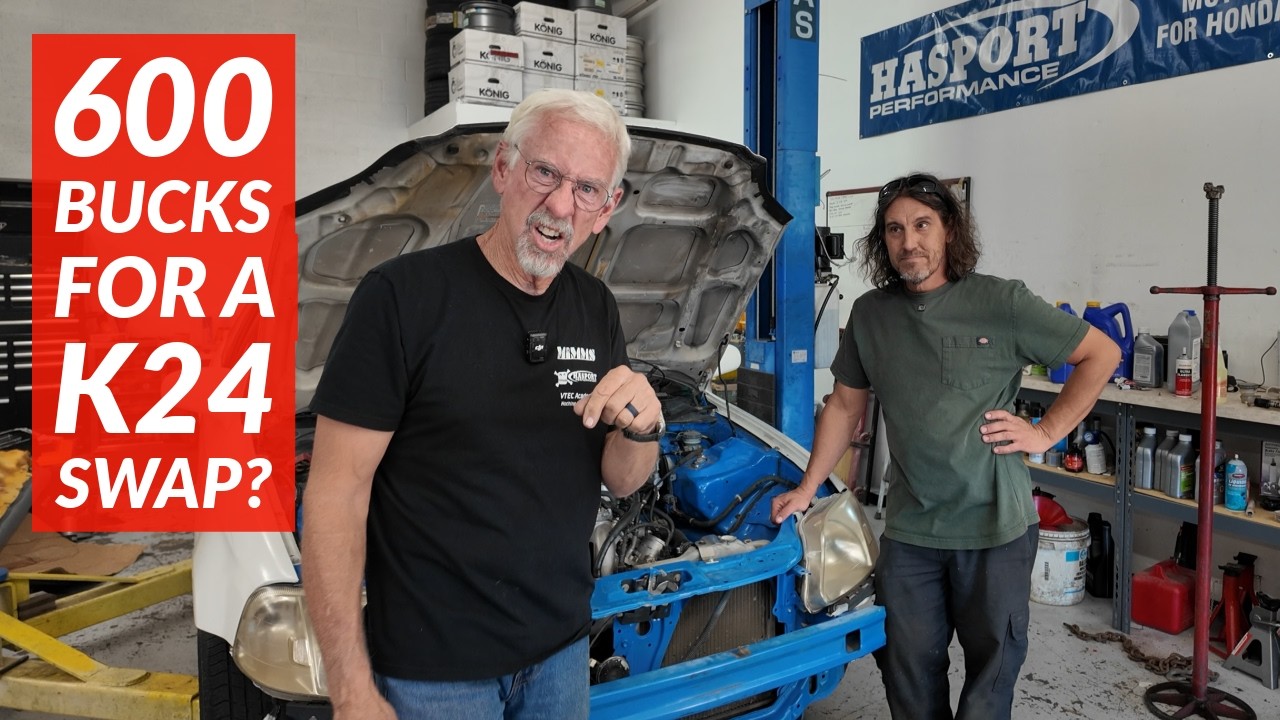 Cheapest K Swap Civic EK: $600 Engine, Transmission, ECU and More