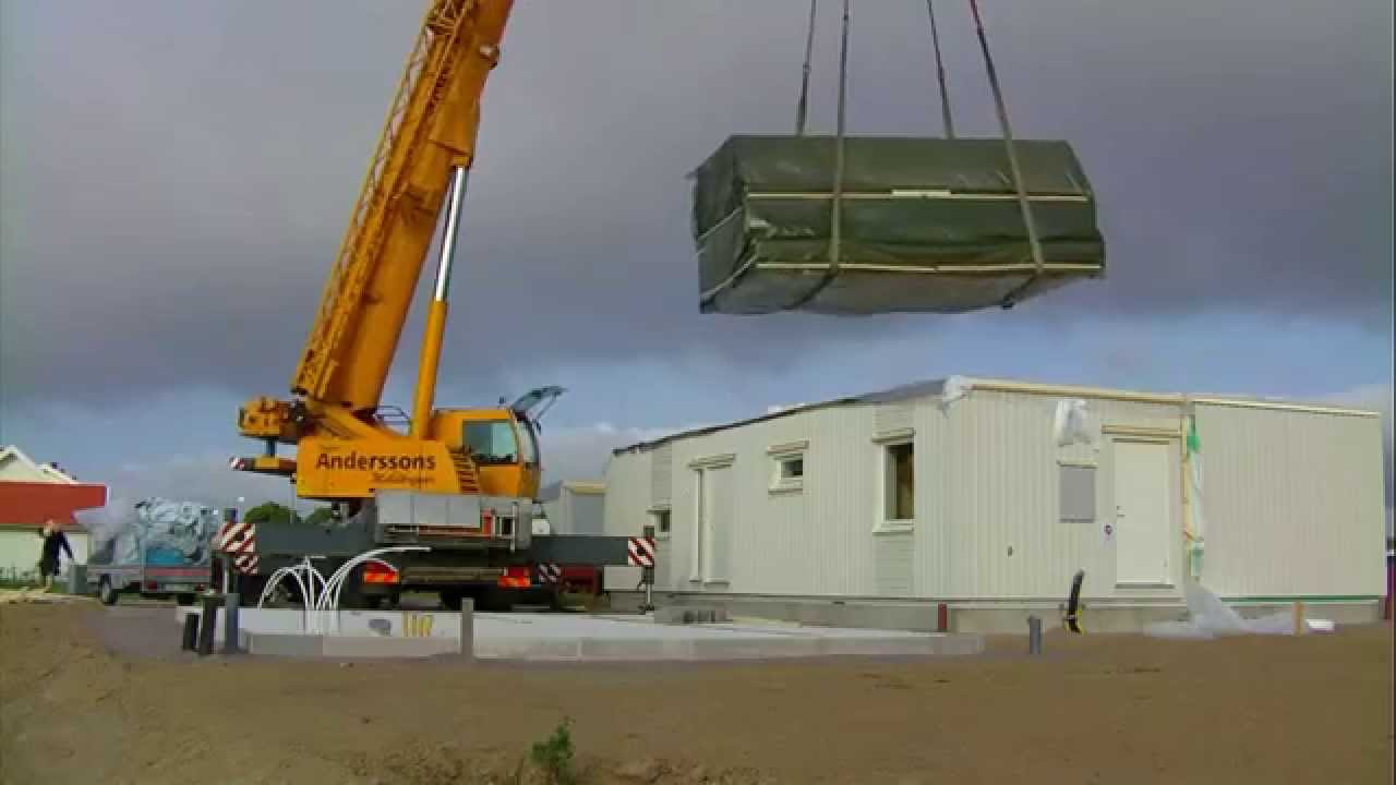 Montage av Smålandsvillans Villa Kalmar