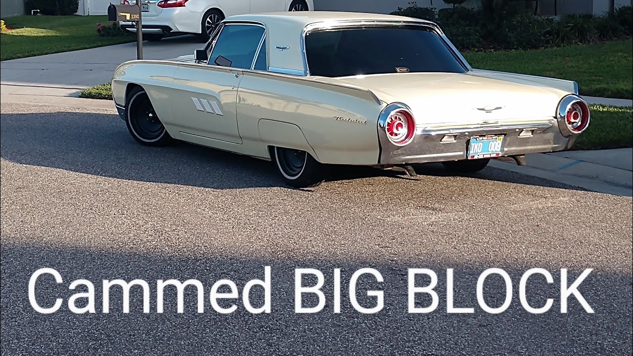 Holley Sniper EFI Cammed Big Block 1963 Ford Thunderbird 390 fe Edelbrock cam Cold start