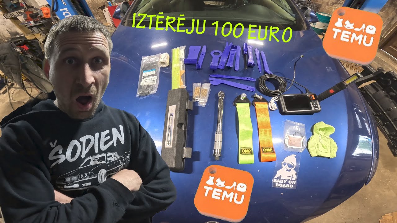 Saņēmu sūtijumu 100 euro  vērtibā no Temu.com