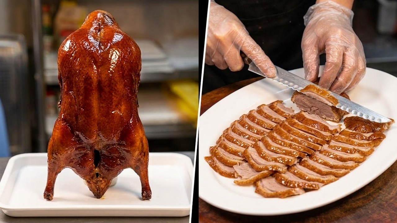 Awesome Master Chef Carving Peking Duck Skill | Viral Compilation Video