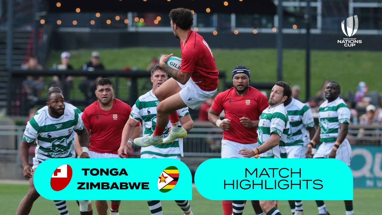 A TOUGH TEST for Tonga | Tonga v Zimbabwe | Nations Cup 2026 | Match Highlights