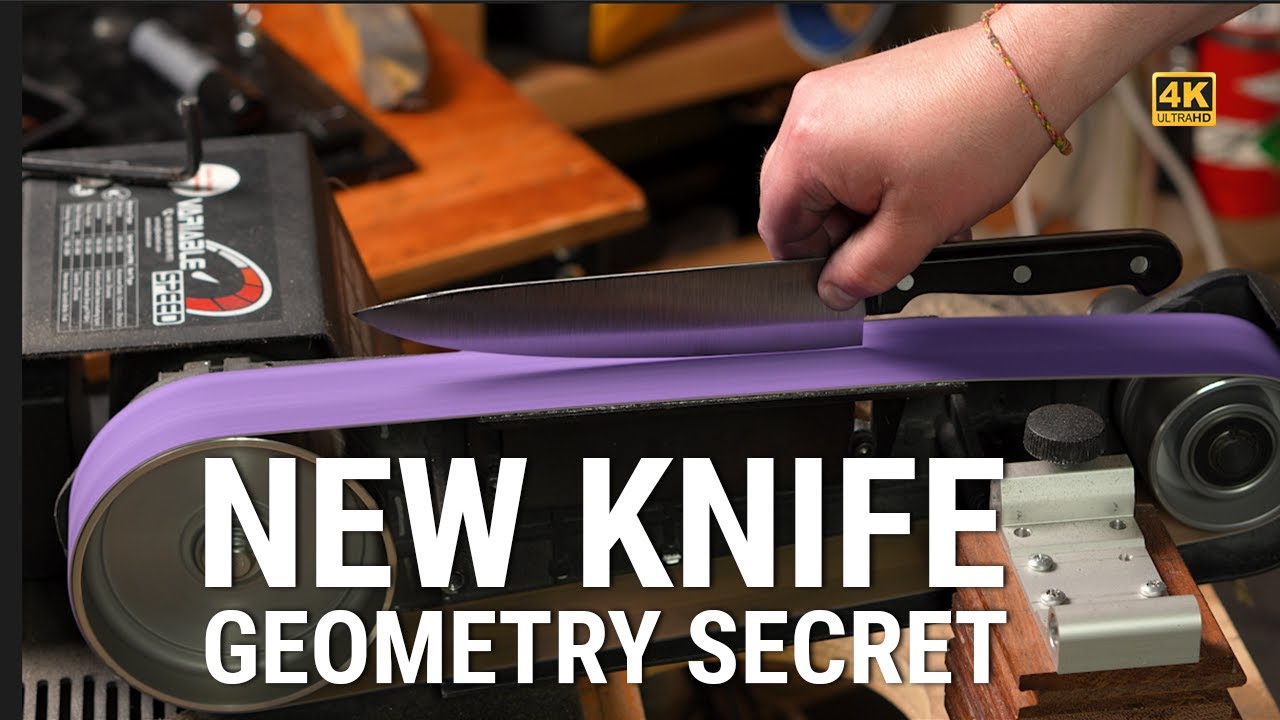 The SECRET to Thinning KNIVES on a 2