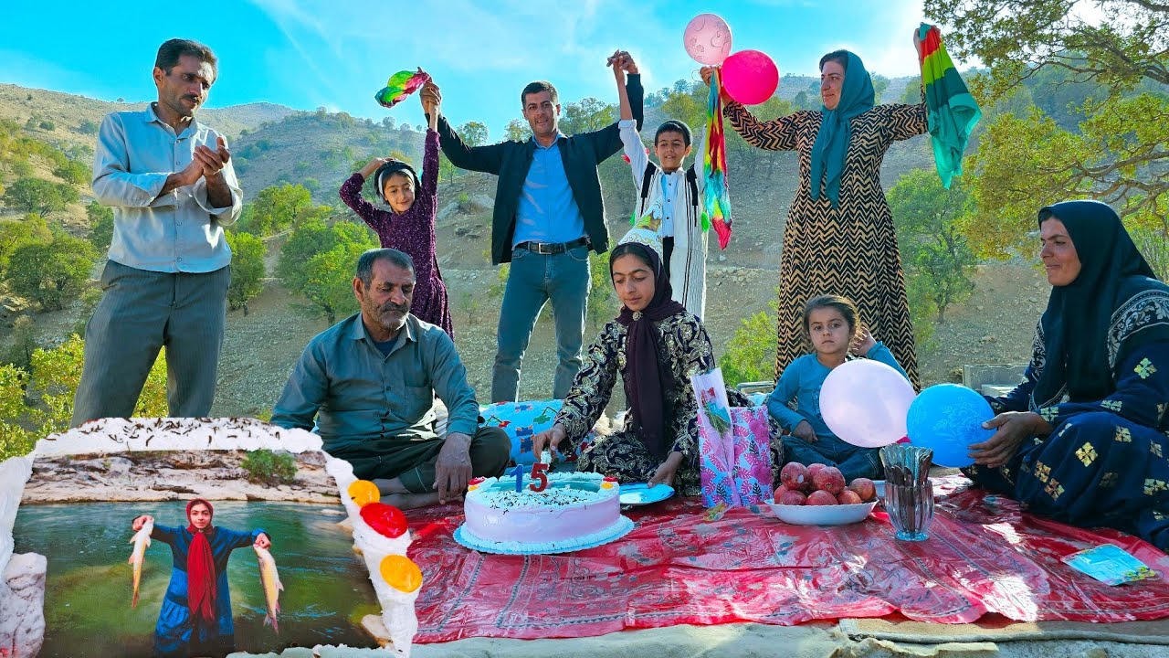 🎉 Leila’s Birthday Surprise | Kamdin’s Cake, Family Reunion & Heartwarming Celebration