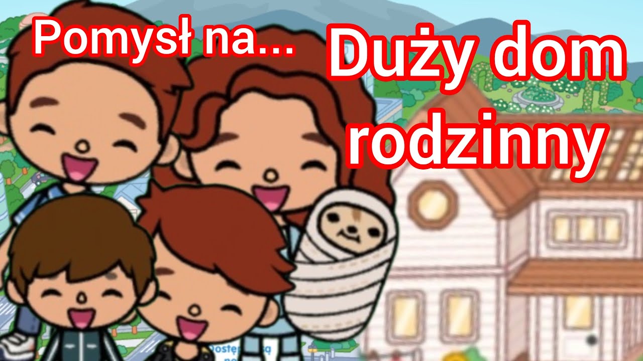 Pomysł na remont dużego domu rodzinnego🏠toca boca house ideas🏠 urządzamy dom dla 5 osobowej rodziny.