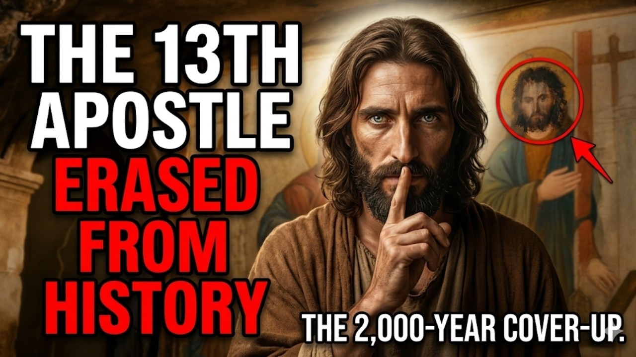 The 13th apostle raised God in silence, was erased, and the cover-up changes everything.