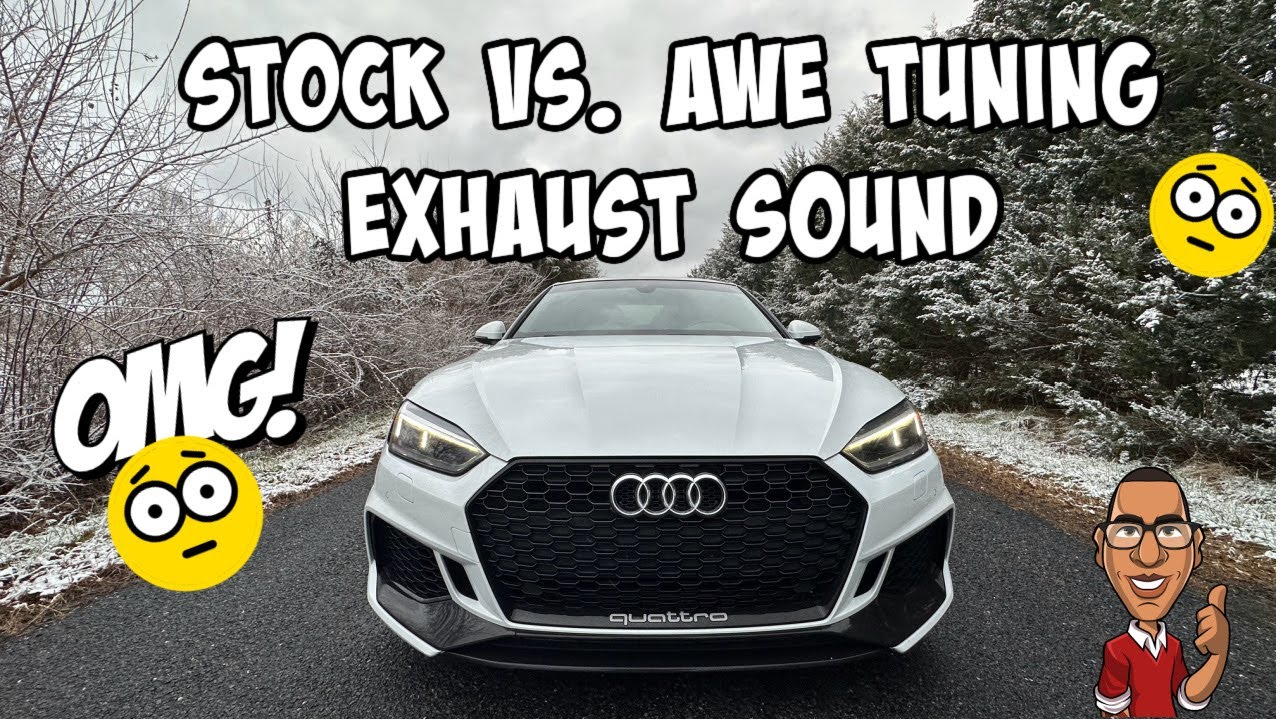 Audi RS5 Exhaust Battle | Stock vs AWE Touring Startup Sounds