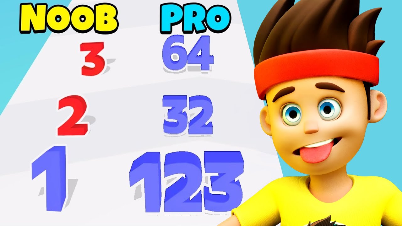 HUR BRA ÄR TOMU PÅ MATTE? Noob VS PRO i Number Master