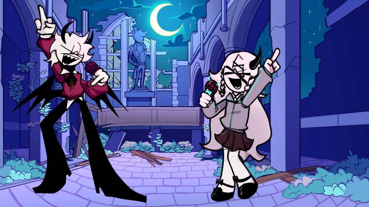 Bad nunをrasazyとseleverに歌ってもらった。(Bad nun but rasazy and selever sing it)