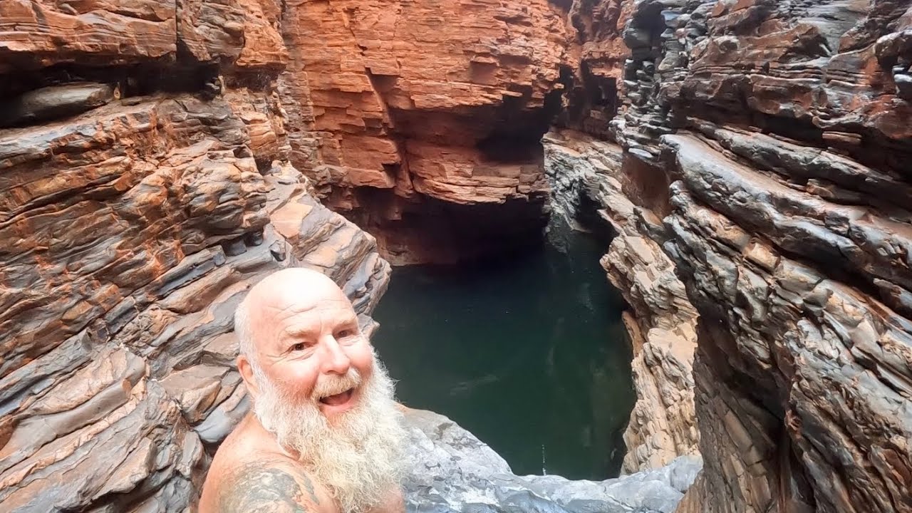 Weano Gorge in Karajini National Park WA featuring Handrail Pool. June 2023, Issue 76/23